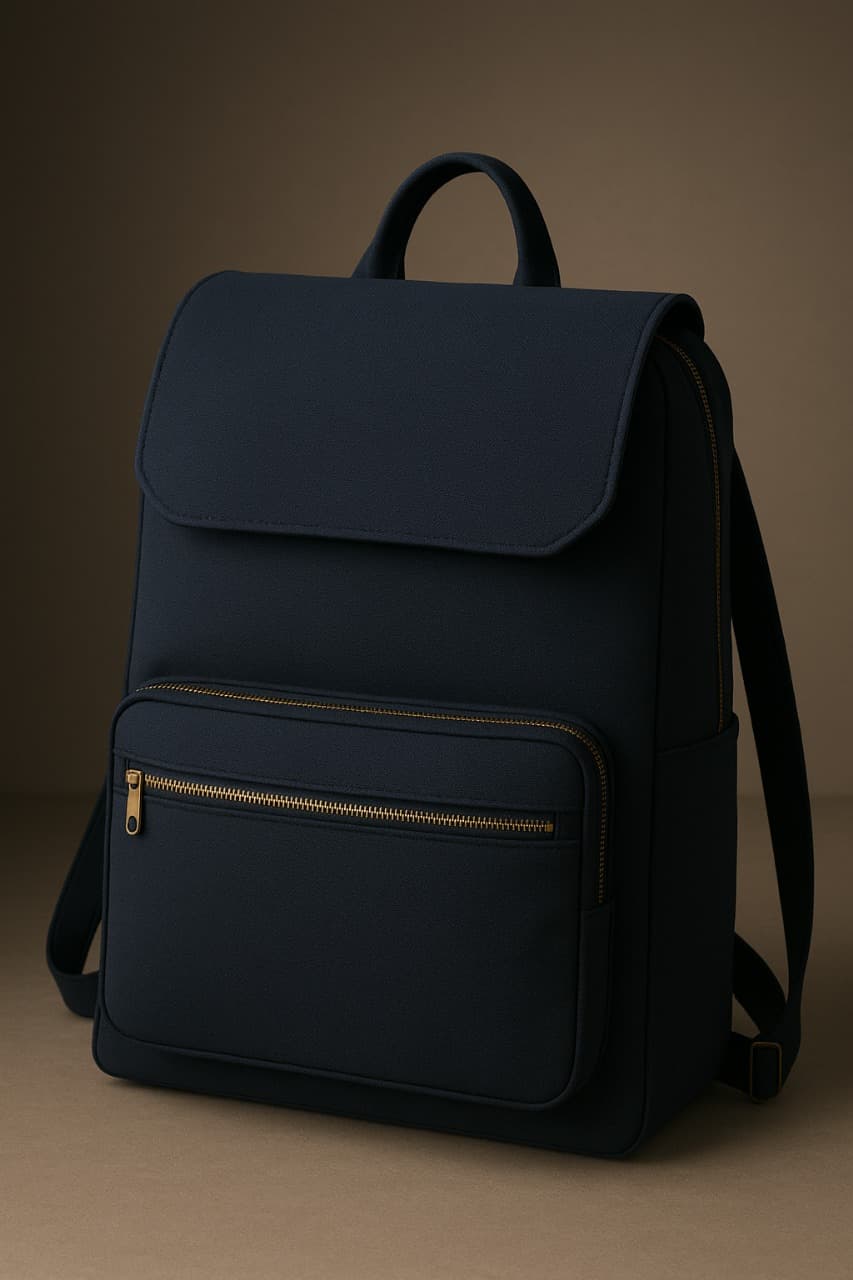 Midnight Navy Canvas Bag
